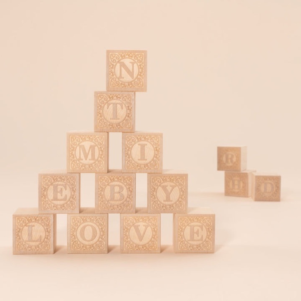 Uncle Goose Uppercase alphabet Blocks
